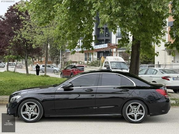 TİTAN MOTORS HATASIZ BOYASIZ İMZALI SERİ 168 BİN KM C200d AMG