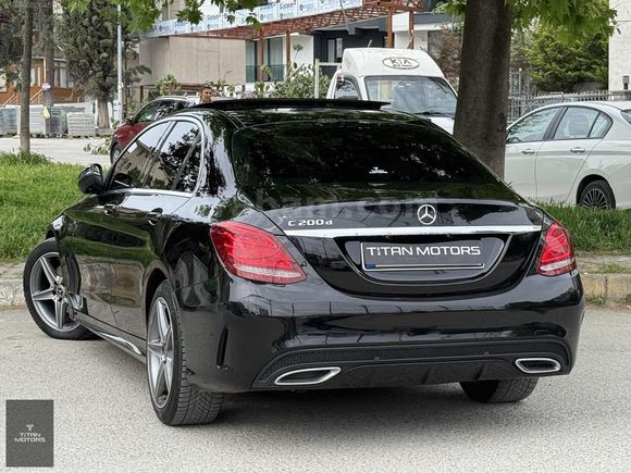 TİTAN MOTORS HATASIZ BOYASIZ İMZALI SERİ 168 BİN KM C200d AMG