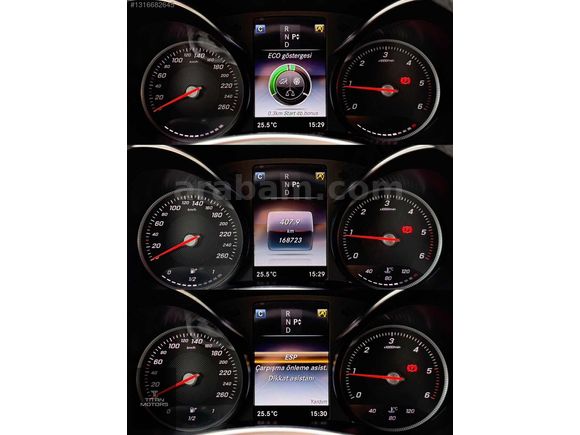 TİTAN MOTORS HATASIZ BOYASIZ İMZALI SERİ 168 BİN KM C200d AMG