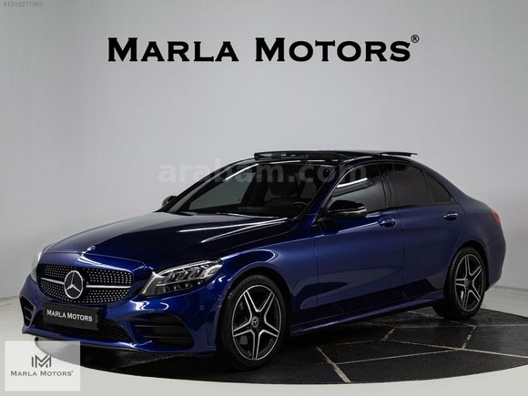 2021 MERCEDES C 200 D GECE PAKETİ BURMESTER KOLTK ISITMA BOYASIZ