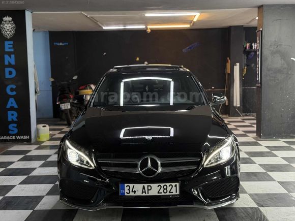 END CARS 2017 HATASIZ MERCEDES C200 DİZEL AMG 98 BİN KM