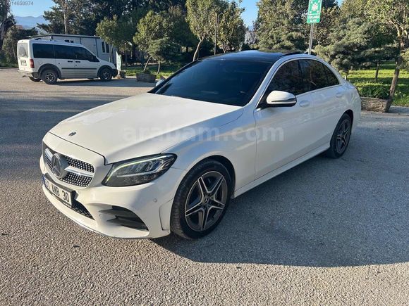 19 ÇIKIŞLI C 200d AMG 9G 160HP! İLK SAHİBİNDEN ALINDI! BAKIMLI