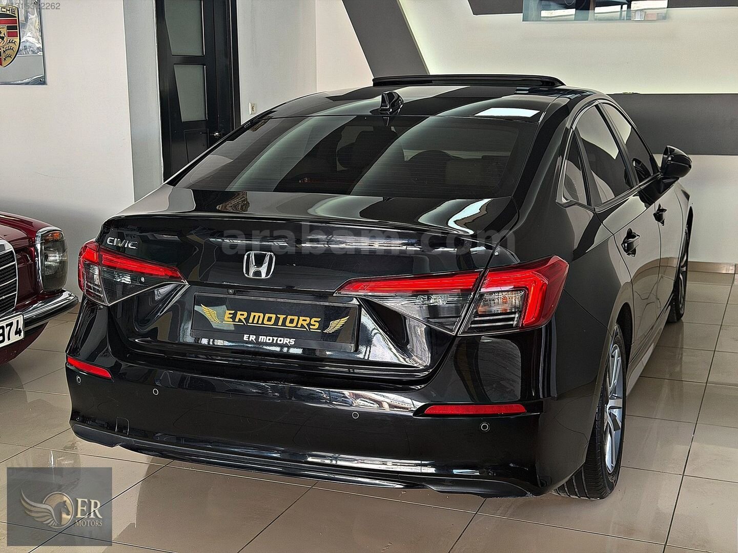 Galeriden Honda Civic 1.5 i-VTEC Eco Elegance 2023 Model Osmaniye 99.000 km Siyah 5