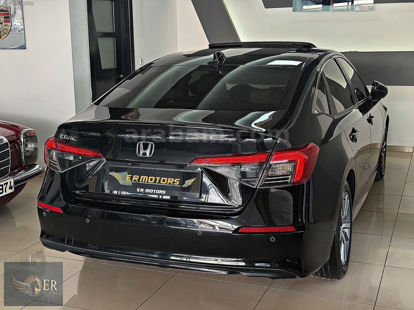 Galeriden Honda Civic 1.5 i-VTEC Eco Elegance 2023 Model Osmaniye 99.000 km Siyah 6