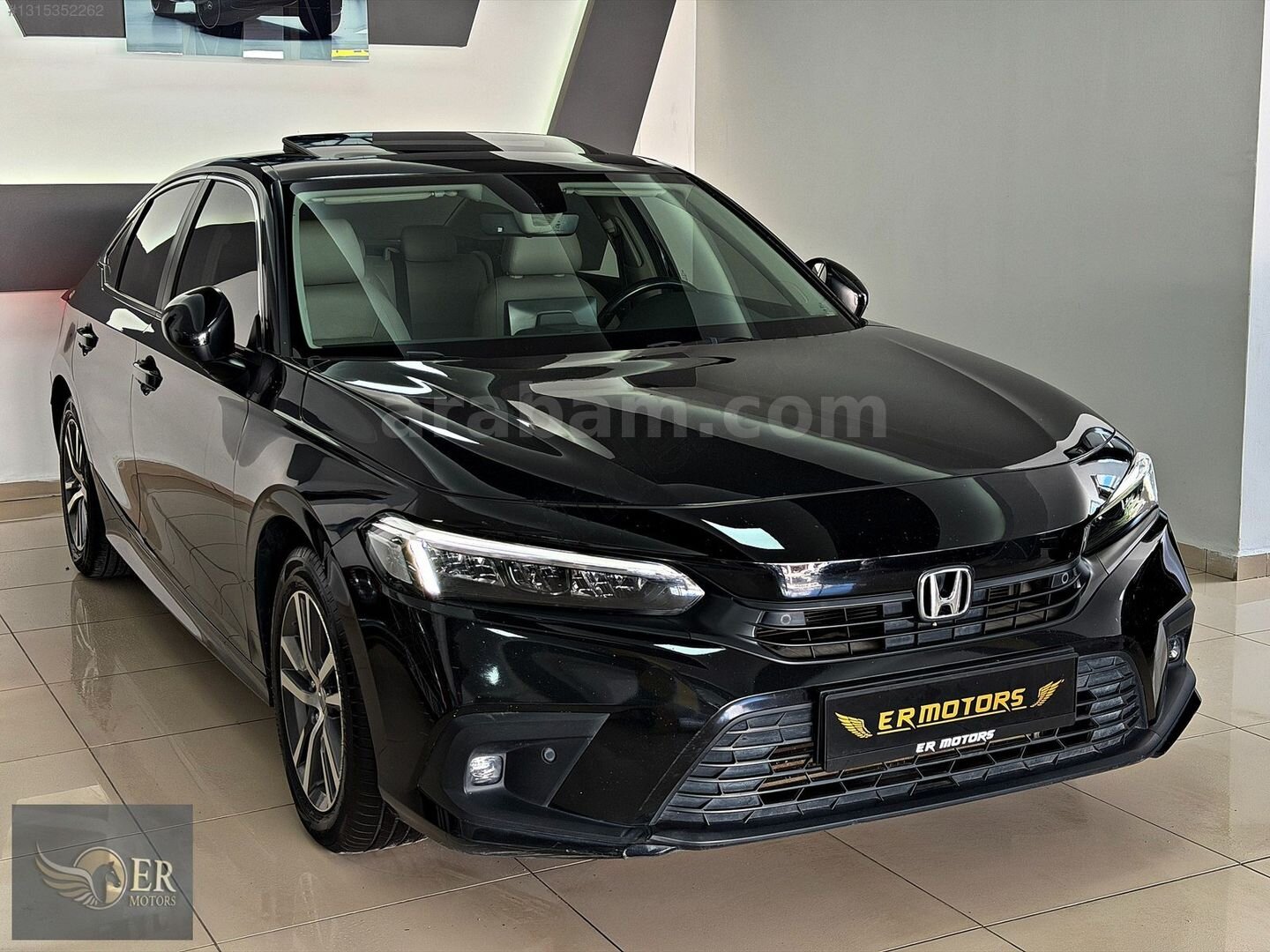Galeriden Honda Civic 1.5 i-VTEC Eco Elegance 2023 Model Osmaniye 99.000 km Siyah 3