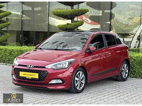2016 HUNDAİ İ-20 ELİTE SMART-CAM TAVAN-DEĞİŞENSİZ-K.KARTI 12 TKS