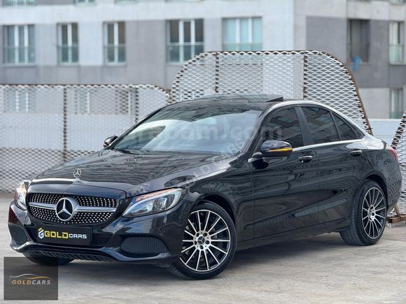 GOLD CARS-2017 MERCEDES C200 D COMFORT EMSLSİZ 0,69 KREDİ