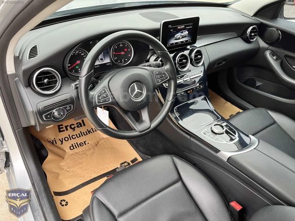 ERÇAL:2017 C200 D COMFORT SUNROFF+DERİ 103.000km K/K TAKSİT