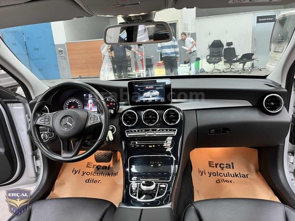 ERÇAL:2017 C200 D COMFORT SUNROFF+DERİ 103.000km K/K TAKSİT