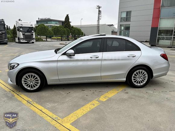 ERÇAL:2017 C200 D COMFORT SUNROFF+DERİ 103.000km K/K TAKSİT