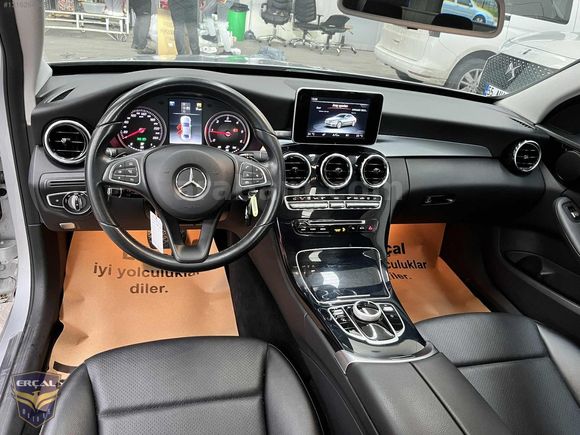 ERÇAL:2017 C200 D COMFORT SUNROFF+DERİ 103.000km K/K TAKSİT