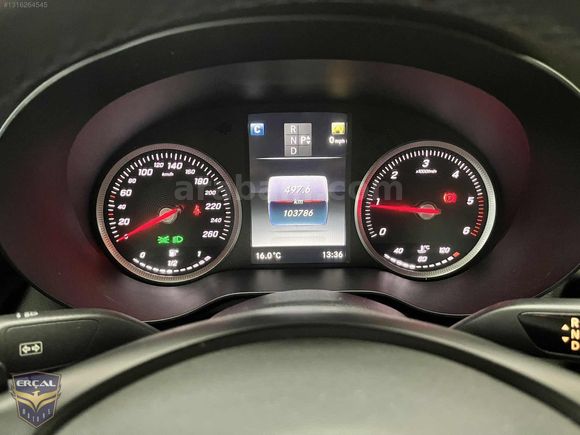 ERÇAL:2017 C200 D COMFORT SUNROFF+DERİ 103.000km K/K TAKSİT