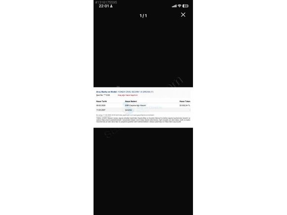 GİRİŞKEN AUTODAN HONDA CİVİC