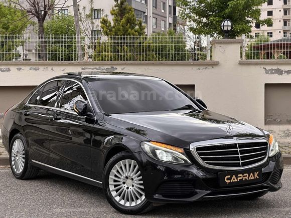 ÇAPRAK AUTO-MERCEDES-BENZ C200d EXCLUSİVE HATASIZ BOYASIZ