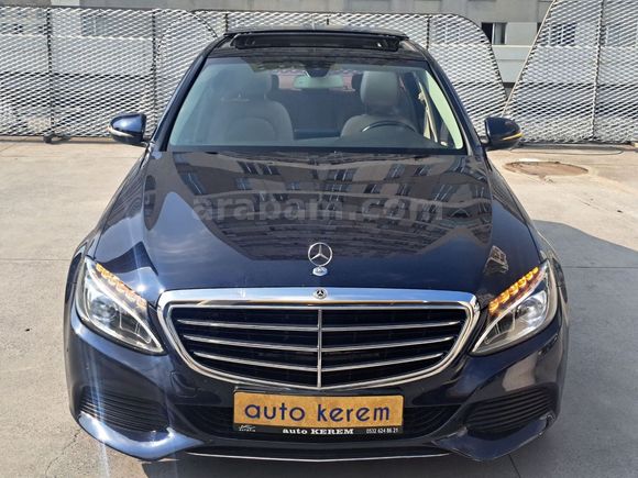 2018*MERCEDES C200-D EXCLUSİVE CAMTAVAN HATASIZ BOYASIZ EMSALSİZ