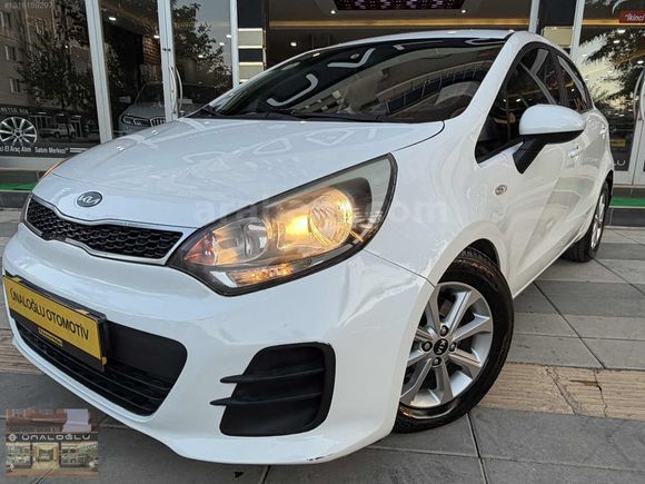 ÜNALOĞLUNDAN 2015 BOYASIZ KIA RİO 1.4CRDİ BAKIMLI KLIMA AKTİF