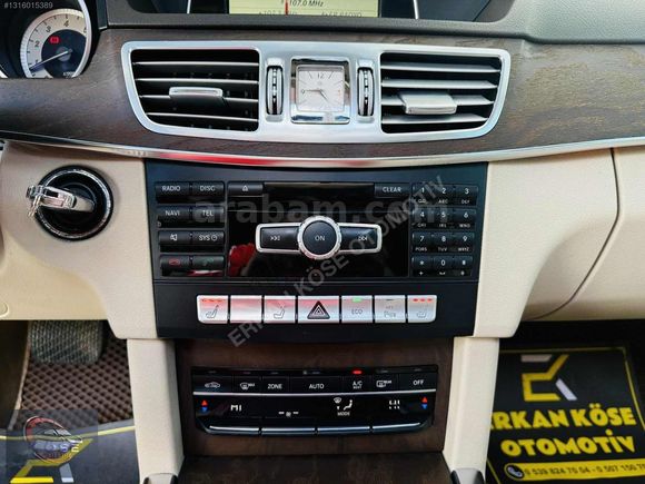 2013 MERCEDES E250 ELITE HATASIZ