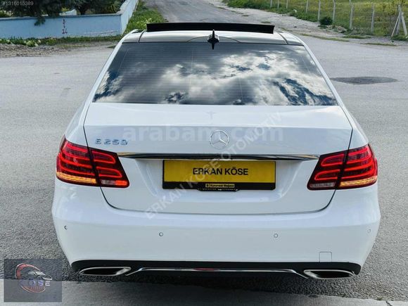 2013 MERCEDES E250 ELITE HATASIZ