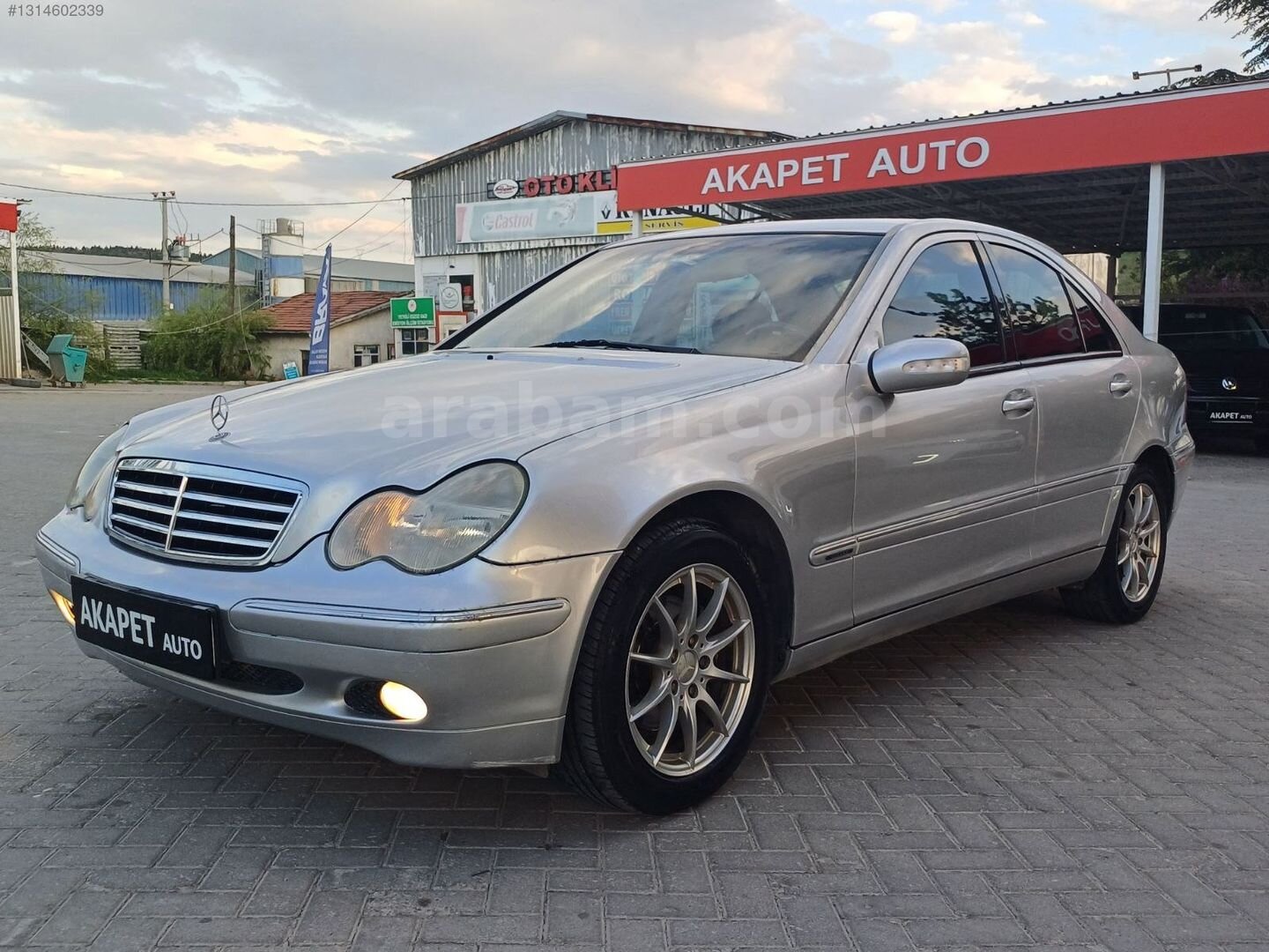 Galeriden Mercedes - Benz C 220 CDI Elegance 2001 Model Kütahya 153.000 km Gri 4