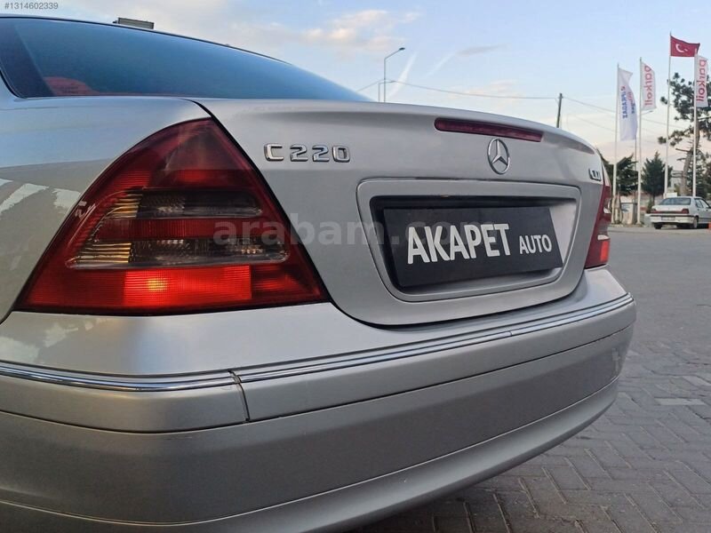 Galeriden Mercedes - Benz C 220 CDI Elegance 2001 Model Kütahya 153.000 km Gri