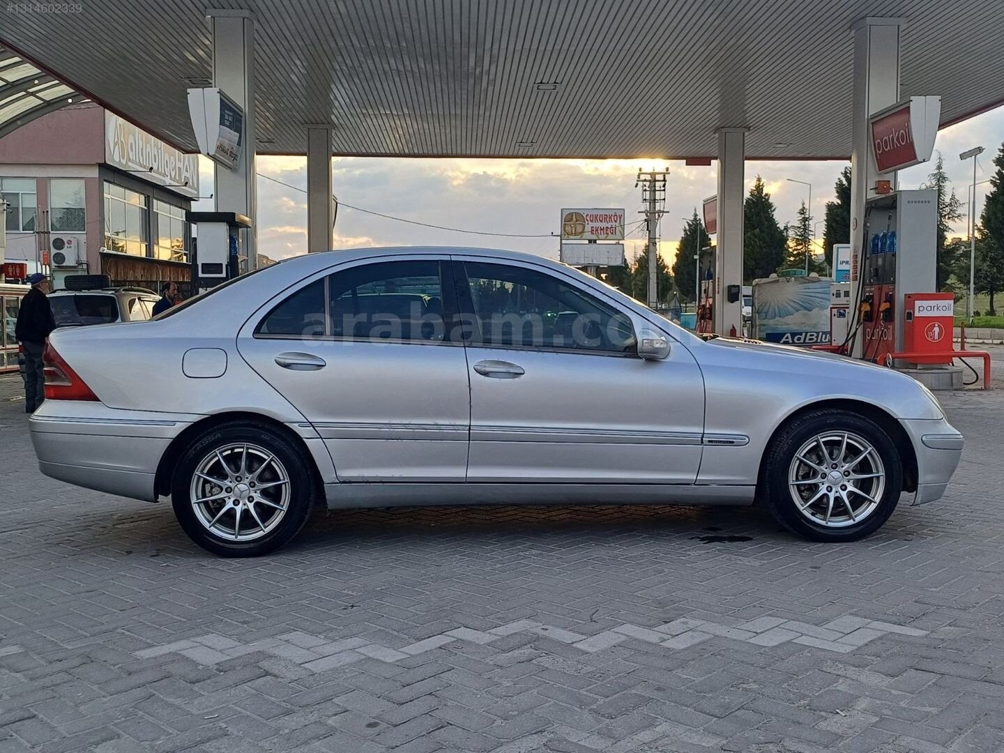 Galeriden Mercedes - Benz C 220 CDI Elegance 2001 Model Kütahya 153.000 km Gri 6