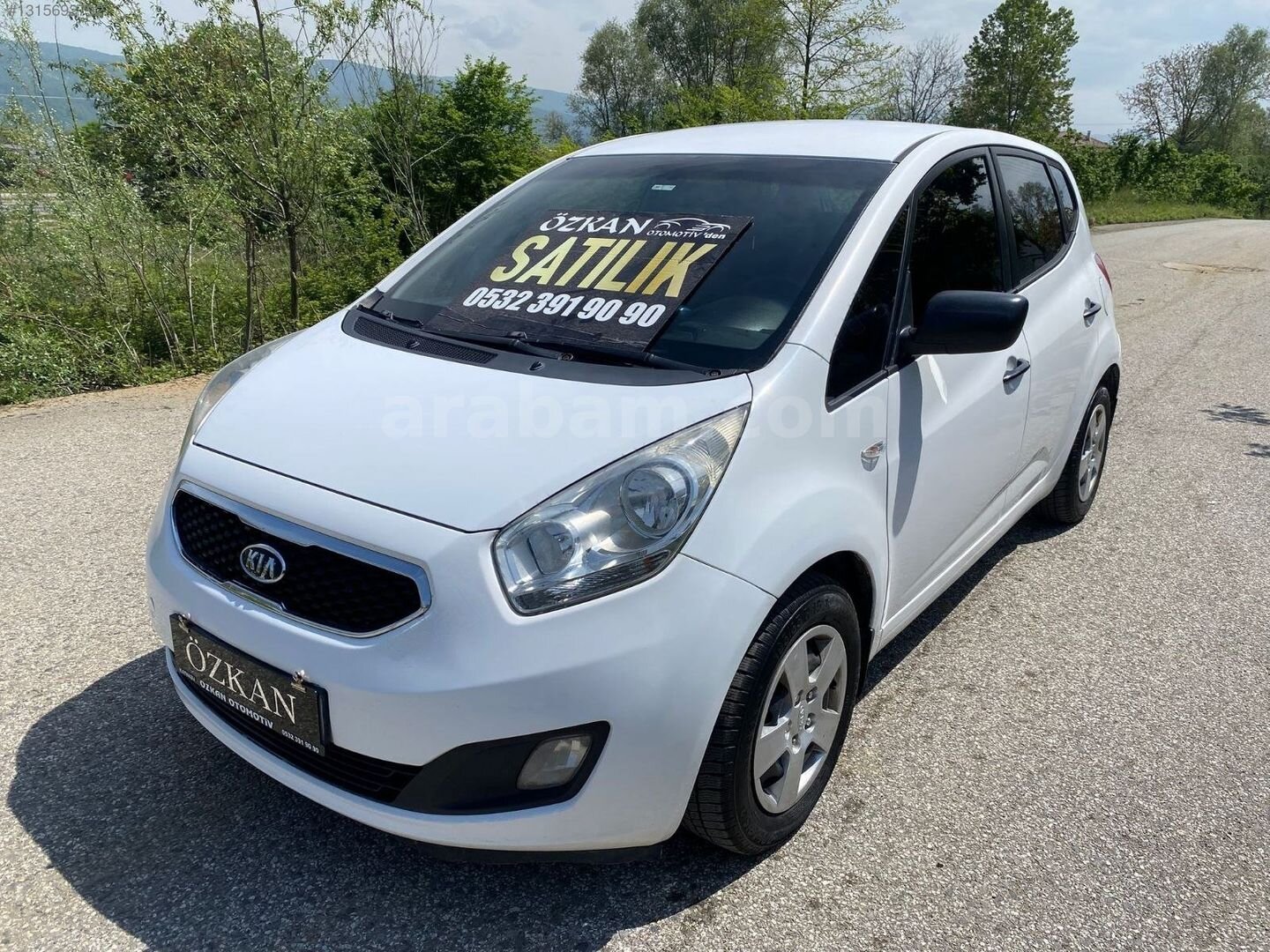 Galeriden Kia Venga 1.4 CRDi EX 2011 Model Düzce 334.000 km Beyaz 1