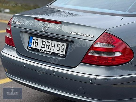Tolga HAS'dan/E 200/EMSALSİZ/183,000KM/2004MODEL/ÇOK TEMİZ