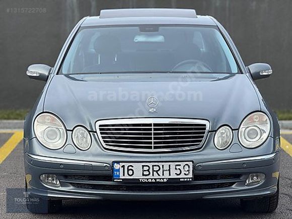 Tolga HAS'dan/E 200/EMSALSİZ/183,000KM/2004MODEL/ÇOK TEMİZ