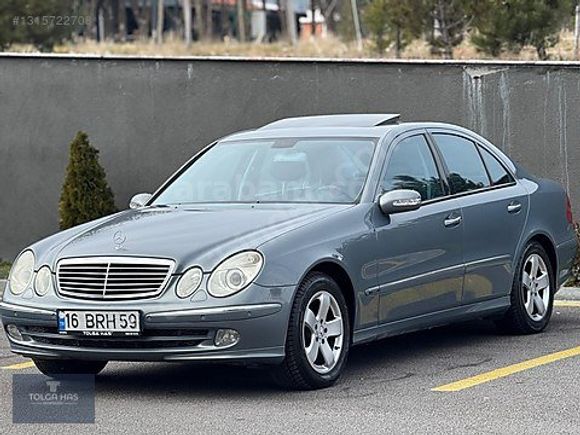 Tolga HAS'dan/E 200/EMSALSİZ/183,000KM/2004MODEL/ÇOK TEMİZ