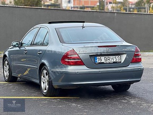 Tolga HAS'dan/E 200/EMSALSİZ/183,000KM/2004MODEL/ÇOK TEMİZ