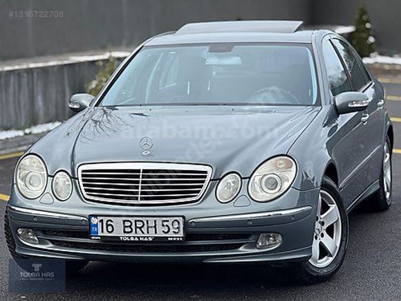 Tolga HAS'dan/E 200/EMSALSİZ/183,000KM/2004MODEL/ÇOK TEMİZ
