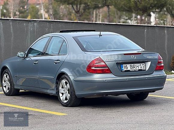 Tolga HAS'dan/E 200/EMSALSİZ/183,000KM/2004MODEL/ÇOK TEMİZ