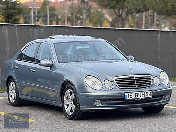 Tolga HAS'dan/E 200/EMSALSİZ/183,000KM/2004MODEL/ÇOK TEMİZ
