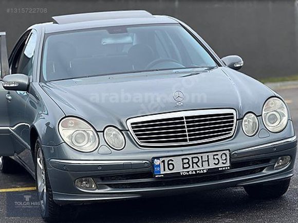 Tolga HAS'dan/E 200/EMSALSİZ/183,000KM/2004MODEL/ÇOK TEMİZ