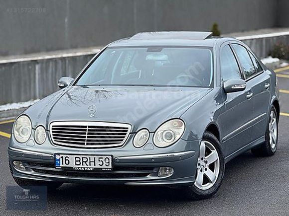 Tolga HAS'dan/E 200/EMSALSİZ/183,000KM/2004MODEL/ÇOK TEMİZ