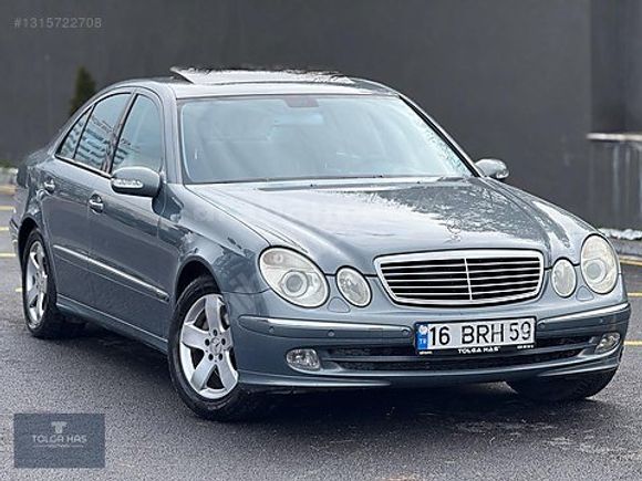 Tolga HAS'dan/E 200/EMSALSİZ/183,000KM/2004MODEL/ÇOK TEMİZ