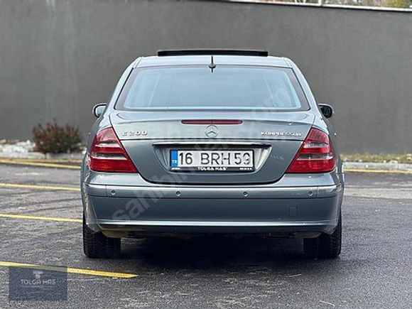Tolga HAS'dan/E 200/EMSALSİZ/183,000KM/2004MODEL/ÇOK TEMİZ
