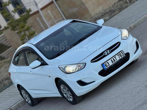 2015 BOYASIZ DEĞİŞENSİZ BAKIMLI-TEMİZ HYUNDAİ ACCENT BLUE 1.6