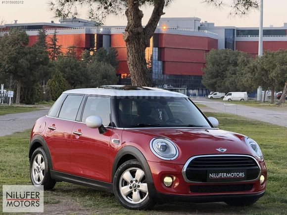 2017 MİNİ COOPER 1.5 D PEPPER CAM TAVANLI %0.99 KREDİ