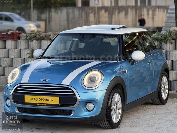MAVİ/BEYAZ...HATASIZ...2015 MİNİ COOPER 1.5 D CHİLİ CAM TAVAN