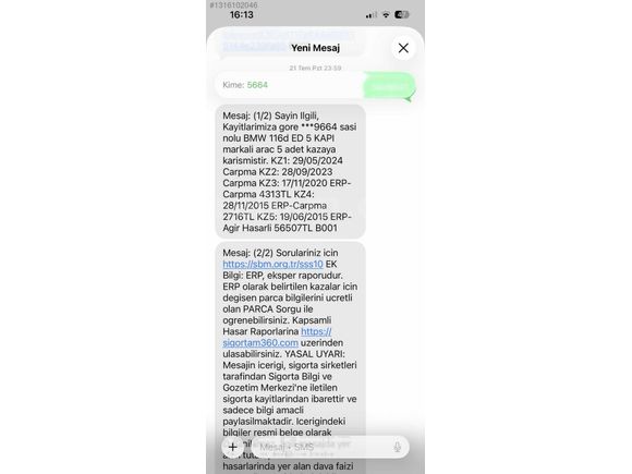 DEMİR GRUPTAN 1.16 DİZEL