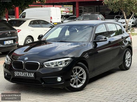 2018-ÇIKIŞLI BMW 1.16 d PREMİUM LINE +HAYALET +LEDLİ Bİ-XENON
