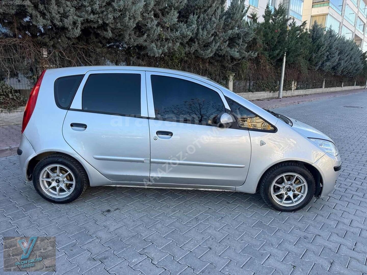 Galeriden Mitsubishi Colt 1.5 DI-D Inform 2007 Model Konya 250.000 km Gri 2