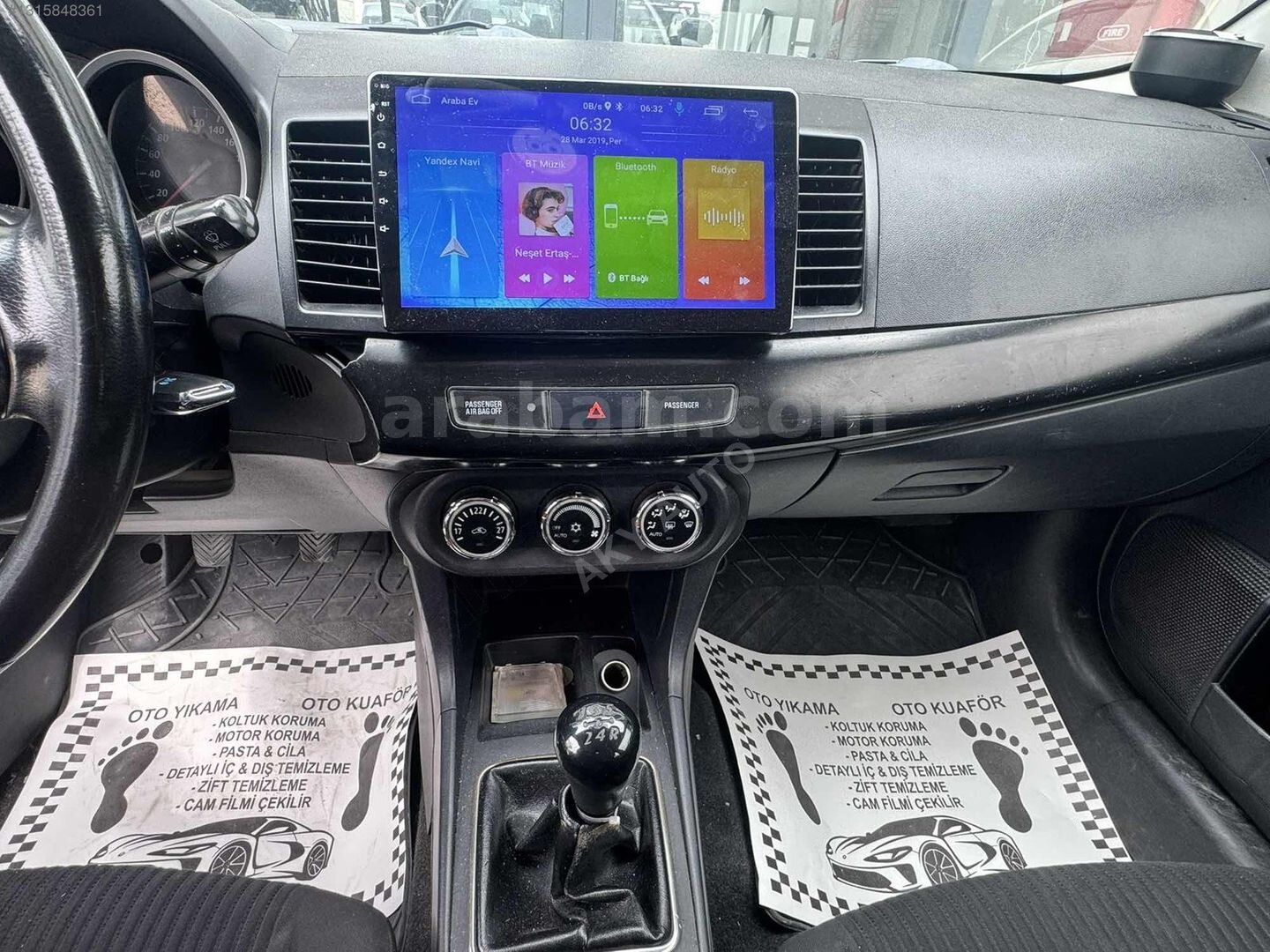 Galeriden Mitsubishi Lancer 1.6 Invite 2015 Model Tekirdağ 242.000 km Beyaz 2