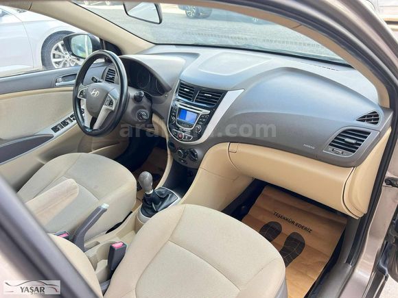 2012 HYUNDAI ACCENT BLUE 1.6 CRDİ MODE PLUS İÇİ BEJ DOLU PAKET