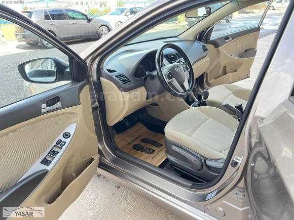 2012 HYUNDAI ACCENT BLUE 1.6 CRDİ MODE PLUS İÇİ BEJ DOLU PAKET