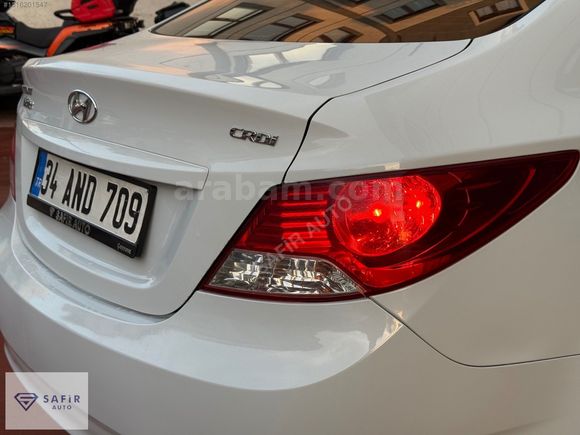 SAFİR AUTO 2017 HYUNDAİ ACCENT BLUE MODE PLUS DİZEL OTOMATİK...
