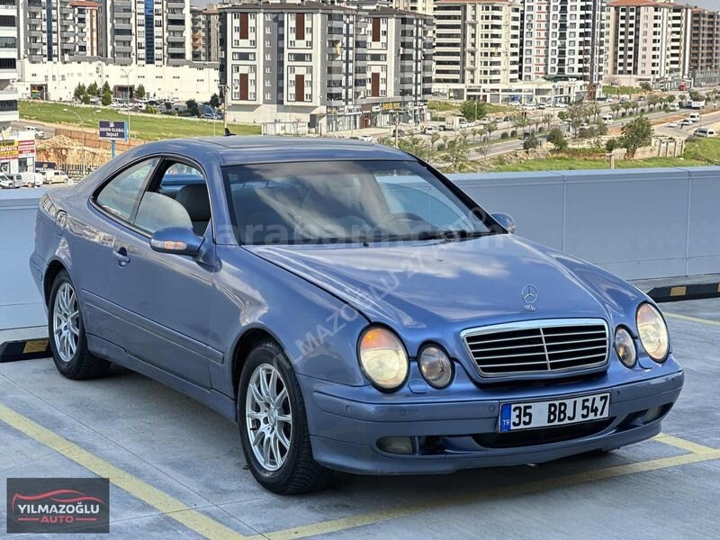 Galeriden Mercedes - Benz CLK 200 Kompressor Avantgarde 2001 Model Gaziantep 360.000 km Mavi