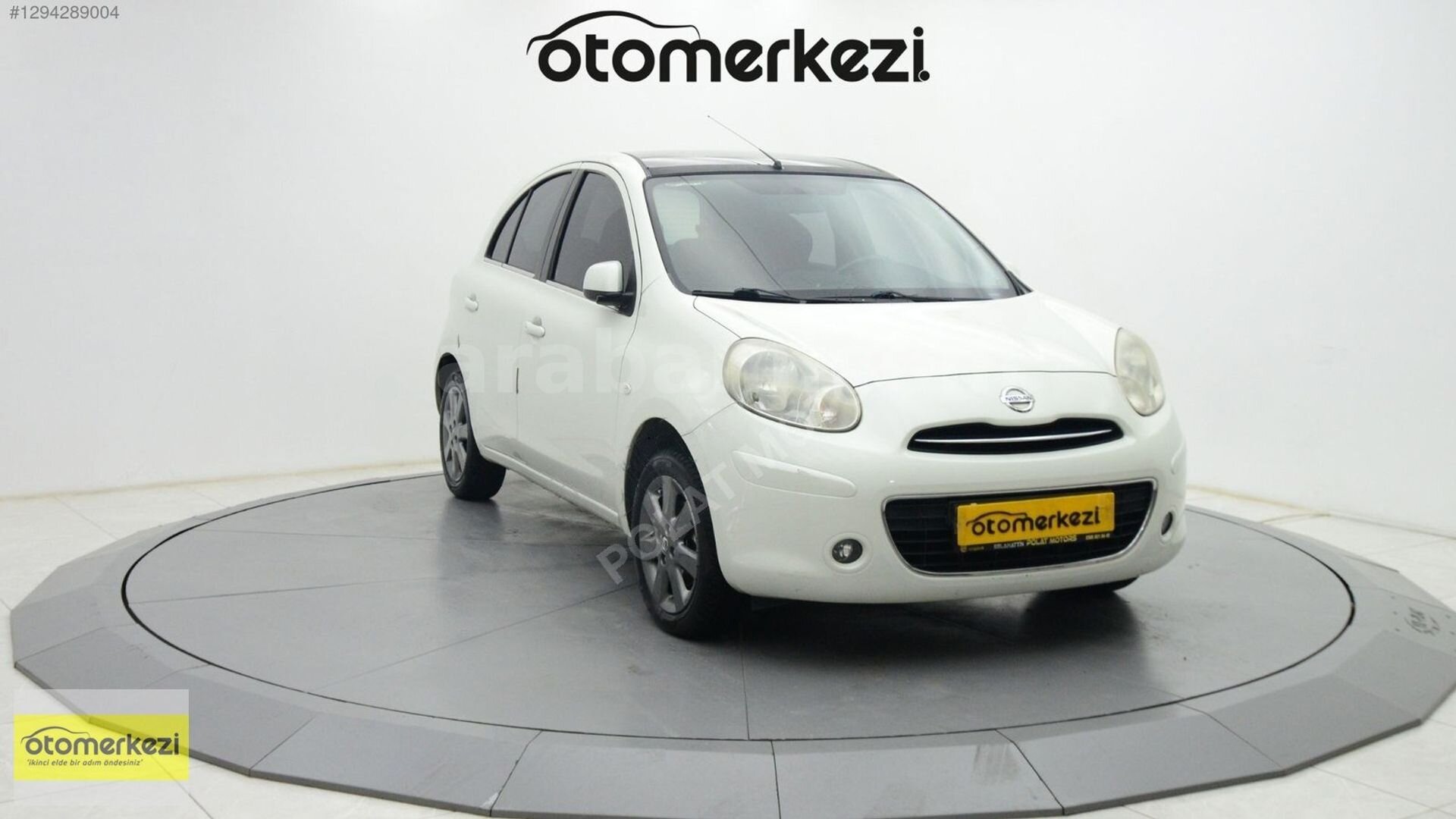 Galeriden Nissan Micra 1.2 Platinum 2012 Model Kırşehir 53.000 km Beyaz 1