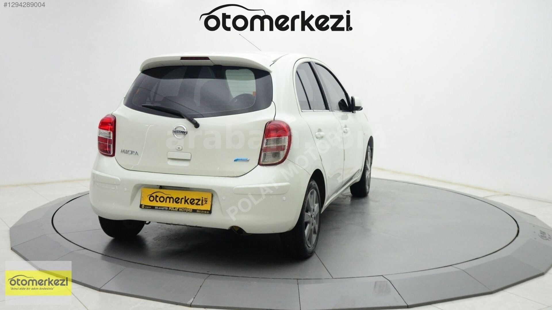 Galeriden Nissan Micra 1.2 Platinum 2012 Model Kırşehir 53.000 km Beyaz 7